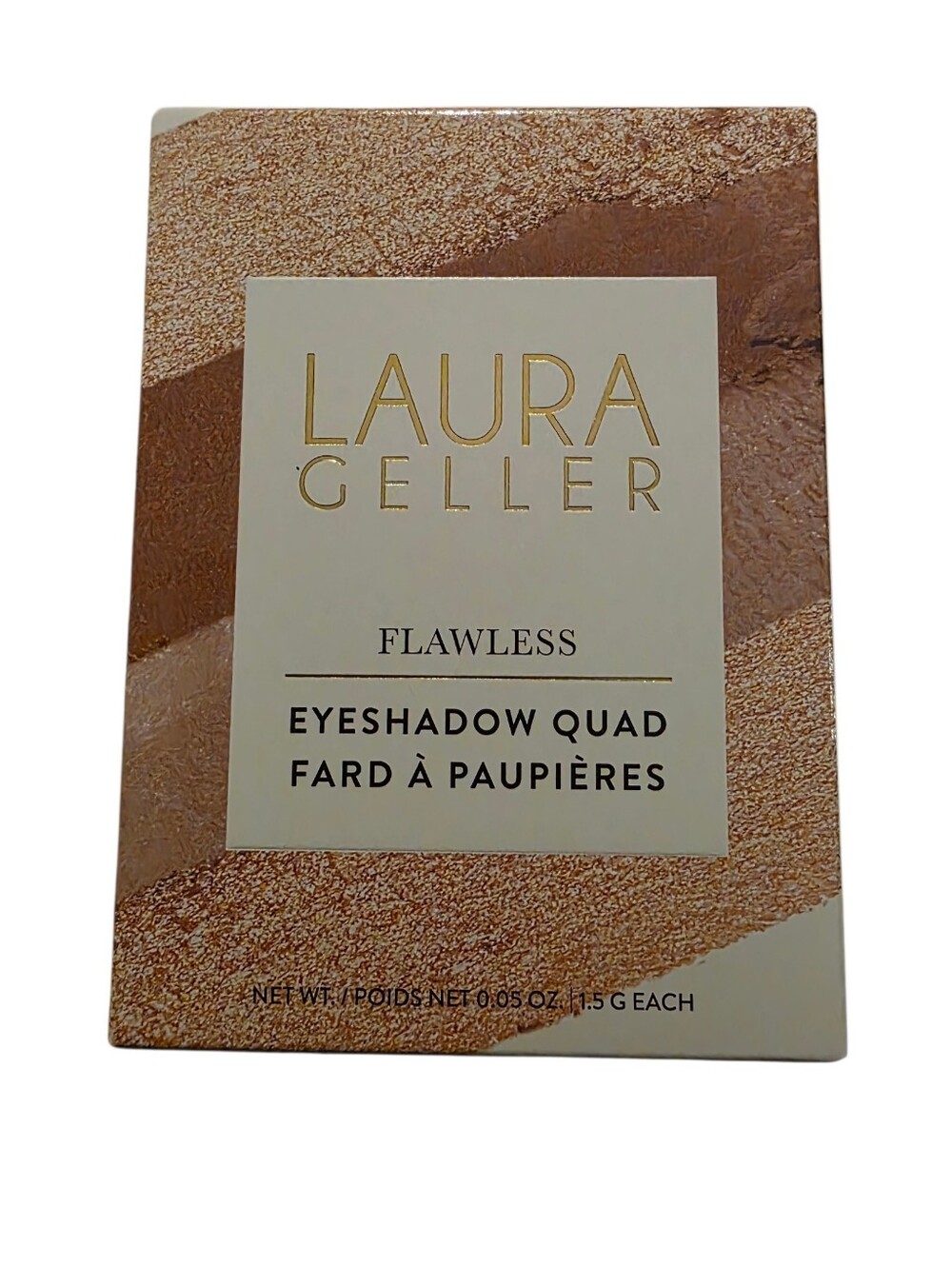 Laura Geller Flawless Eyeshadow Quad - Champagne, Bronze, Taupe, Shimmer